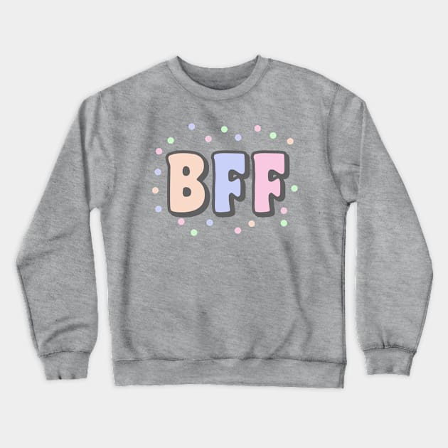 BFF Crewneck Sweatshirt by PaletteDesigns